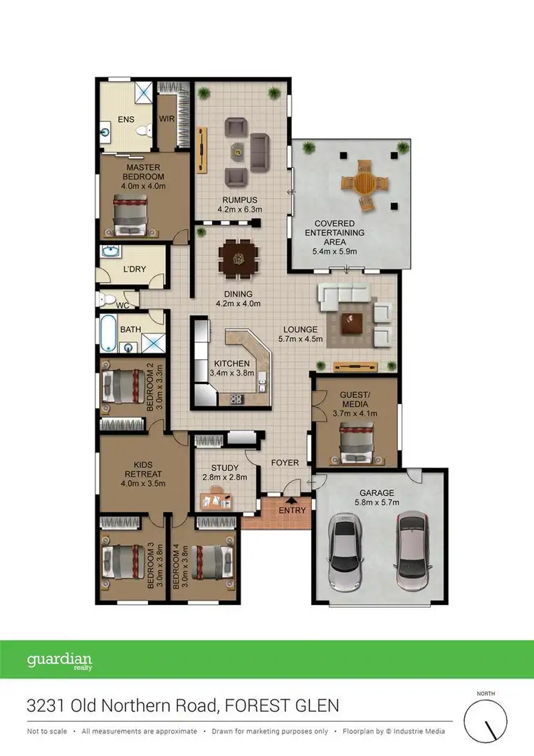 Floorplan of Homely house listing, 3231 Old Northern Road, Forest Glen NSW 2157