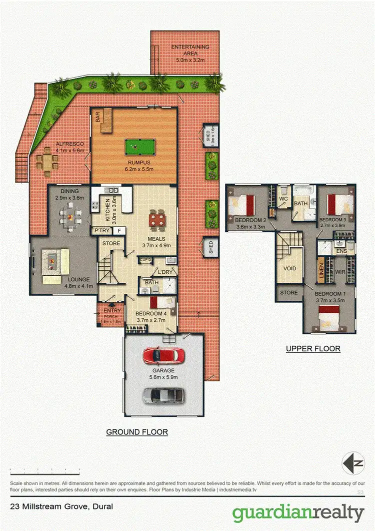 Floorplan of Homely house listing, Address available on request