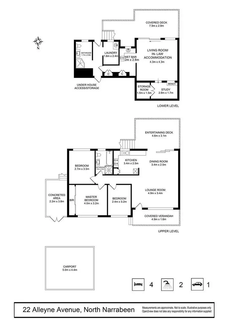Floorplan of Homely house listing, 22 Alleyne Avenue, North Narrabeen NSW 2101