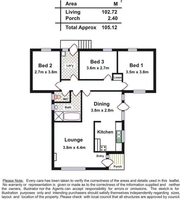 Floorplan of Homely house listing, 3 Kauri Court, Noarlunga Downs SA 5168