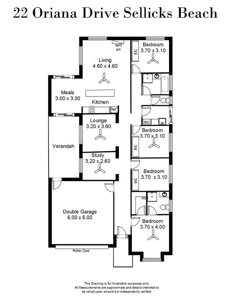 Floorplan of Homely house listing, 22 Oriana Drive, Sellicks Beach SA 5174