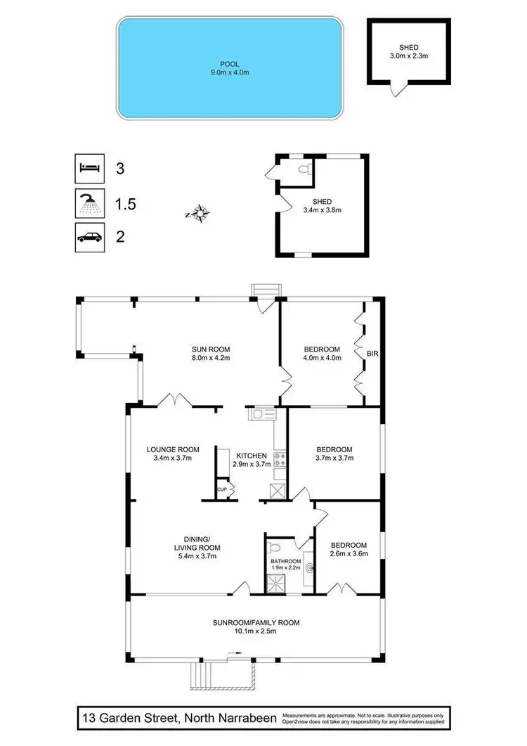 Floorplan of Homely house listing, 13 Garden Street, North Narrabeen NSW 2101