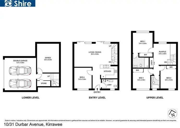 Floorplan of Homely townhouse listing, 10/31-37 Durbar Avenue, Kirrawee NSW 2232