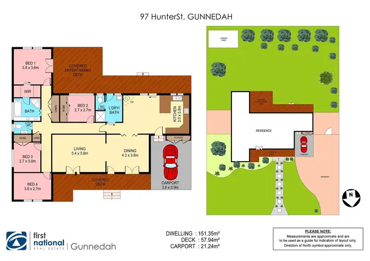 Floorplan of Homely house listing, 97 Hunter Street, Gunnedah NSW 2380