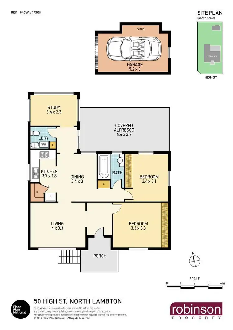 Floorplan of Homely house listing, 50 High Street, North Lambton NSW 2299