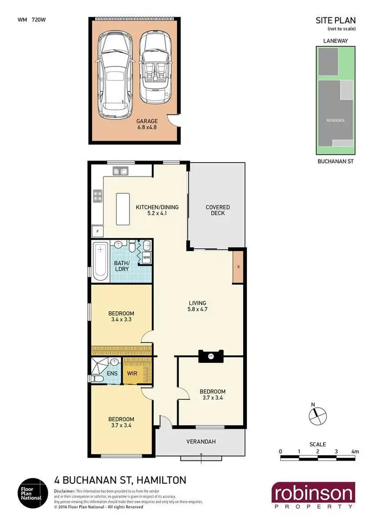 Floorplan of Homely house listing, 4 Buchanan Street, Hamilton NSW 2303
