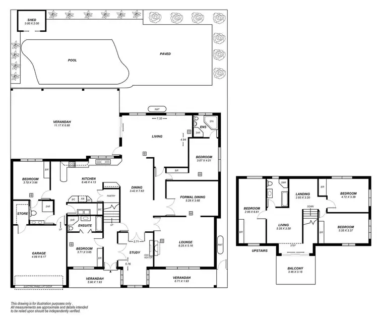 Floorplan of Homely house listing, 6 Hood Street, Lower Mitcham SA 5062