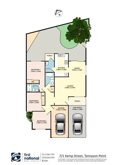 Floorplan of Homely villa listing, 7/1 Kemp Street, Tennyson Point NSW 2111