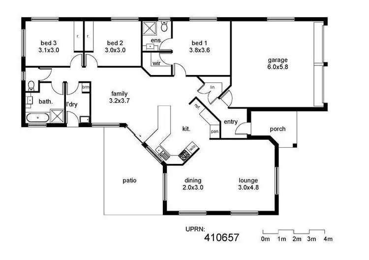 Floorplan of Homely house listing, Address available on request
