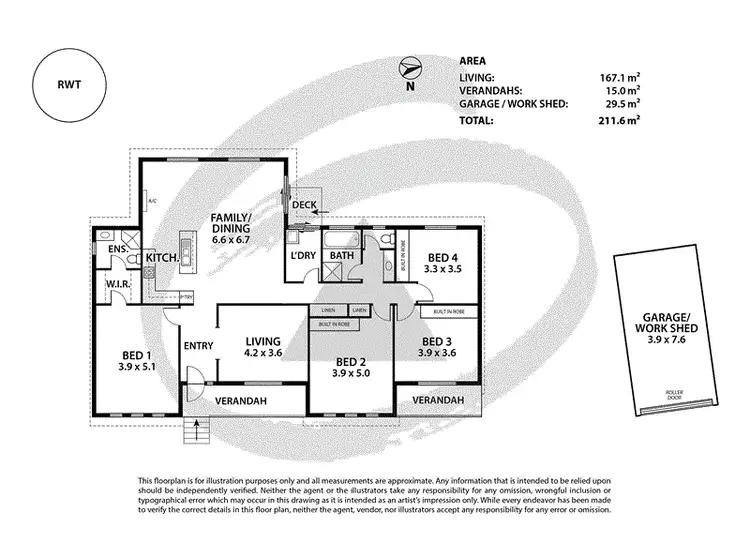 Floorplan of Homely house listing, 6/20 Marianna Street, Echunga SA 5153