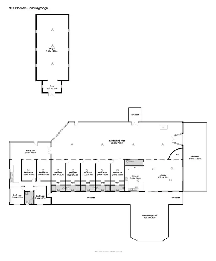 Floorplan of Homely house listing, 90a Blockers Road, Myponga SA 5202