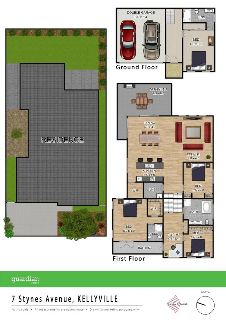Floorplan of Homely house listing, 7 Stynes Avenue, Kellyville NSW 2155