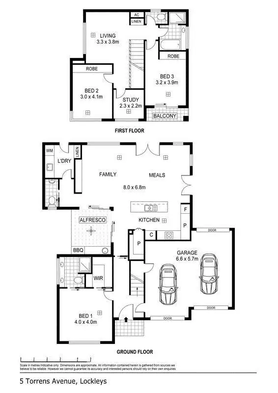 Floorplan of Homely house listing, 5 Torrens Avenue, Lockleys SA 5032