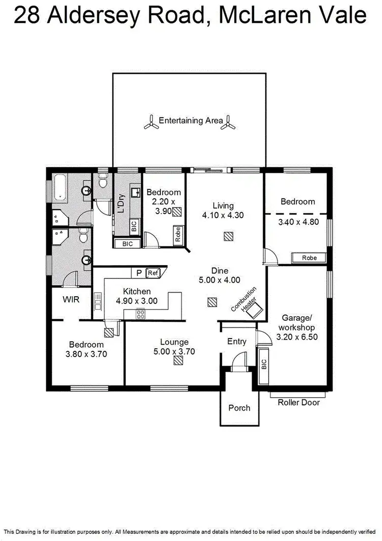 Floorplan of Homely house listing, 28 Aldersey Street, Mclaren Vale SA 5171