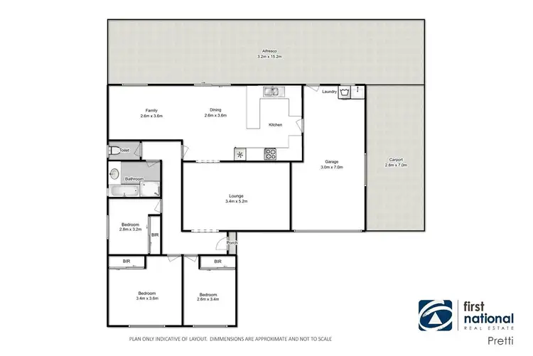Floorplan of Homely house listing, 7 Lark Place, Green Valley NSW 2168
