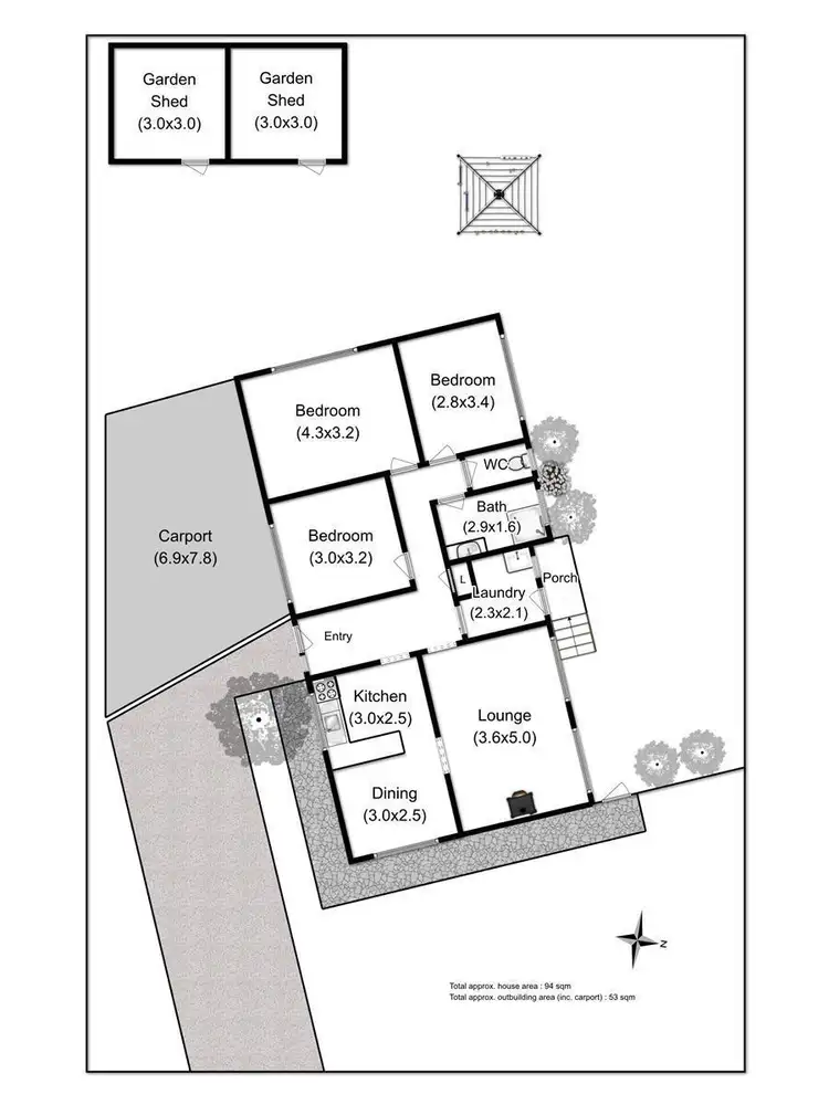 Floorplan of Homely house listing, 2 Loftus Street, Glenorchy TAS 7010