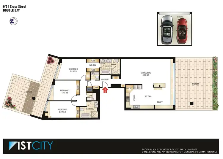 Floorplan of Homely apartment listing, 9/45-51 Cross Street, Double Bay NSW 2028