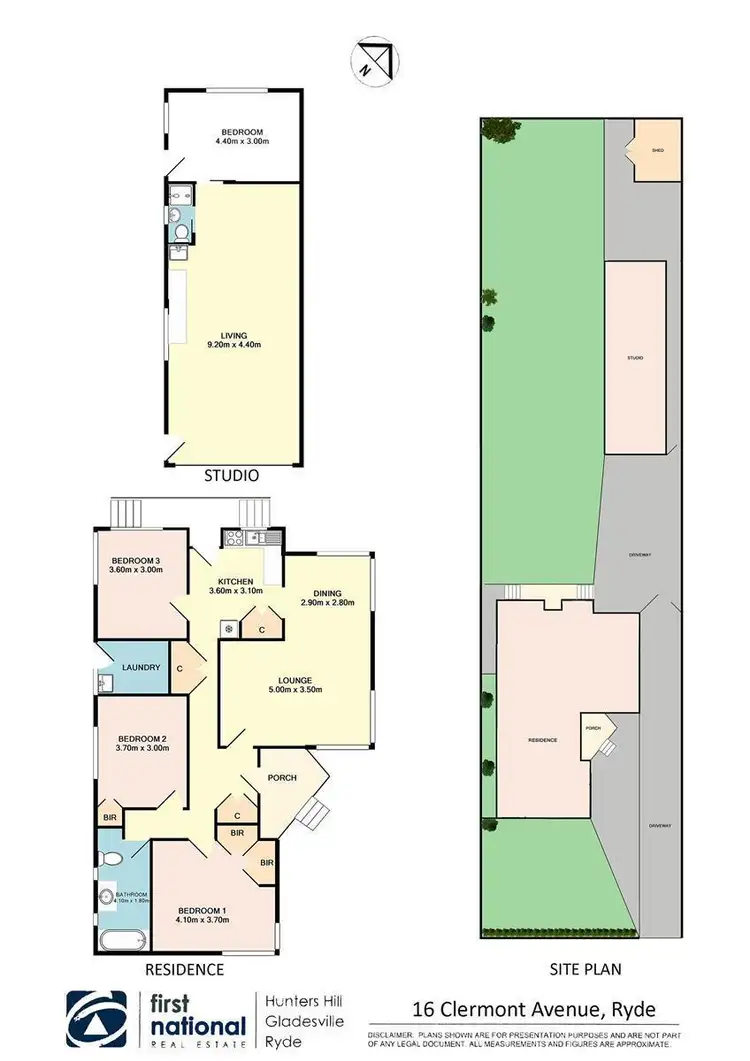 Floorplan of Homely house listing, 16 Clermont Avenue, Ryde NSW 2112