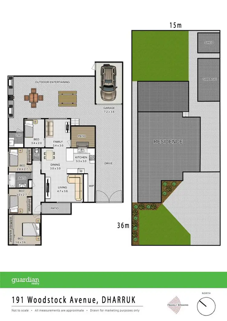 Floorplan of Homely house listing, 191 Woodstock Avenue, Dharruk NSW 2770