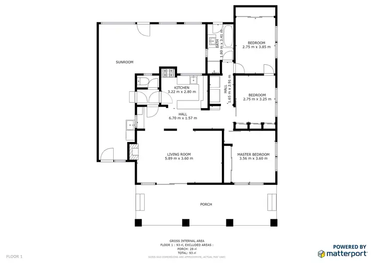 Floorplan of Homely house listing, 231 Ninth Street, Mildura VIC 3500