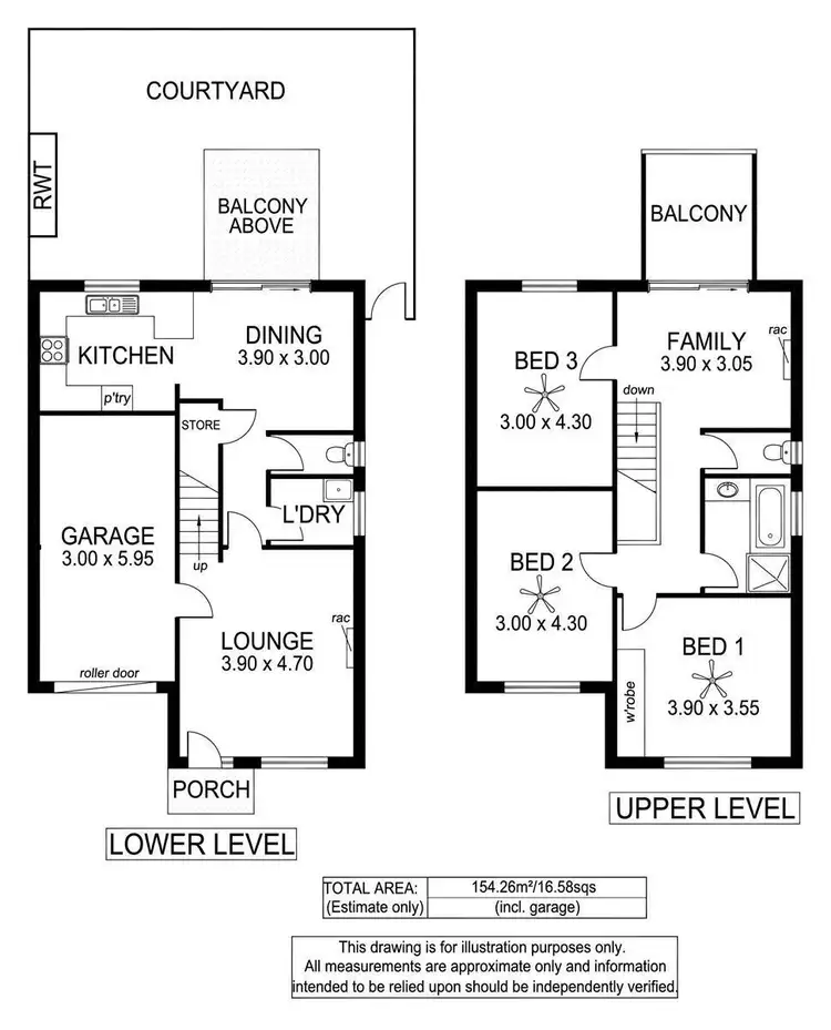 Floorplan of Homely house listing, 2/42 Quick Road, Mitchell Park SA 5043