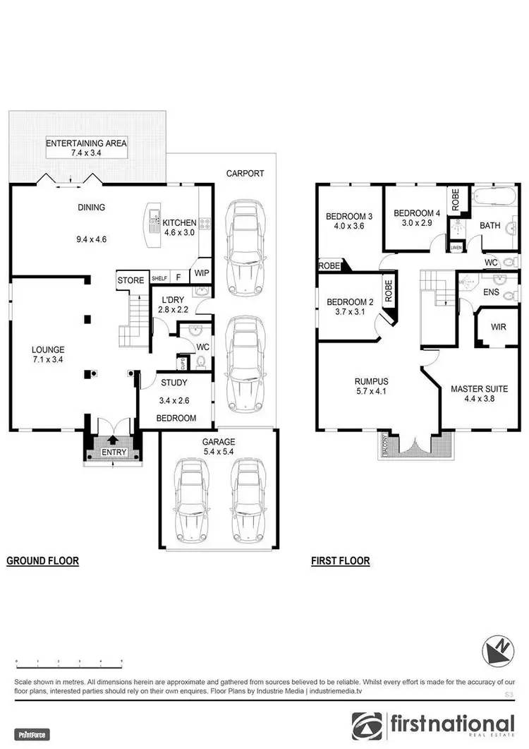 Floorplan of Homely house listing, 32 Carnarvon Drive, Frenchs Forest NSW 2086