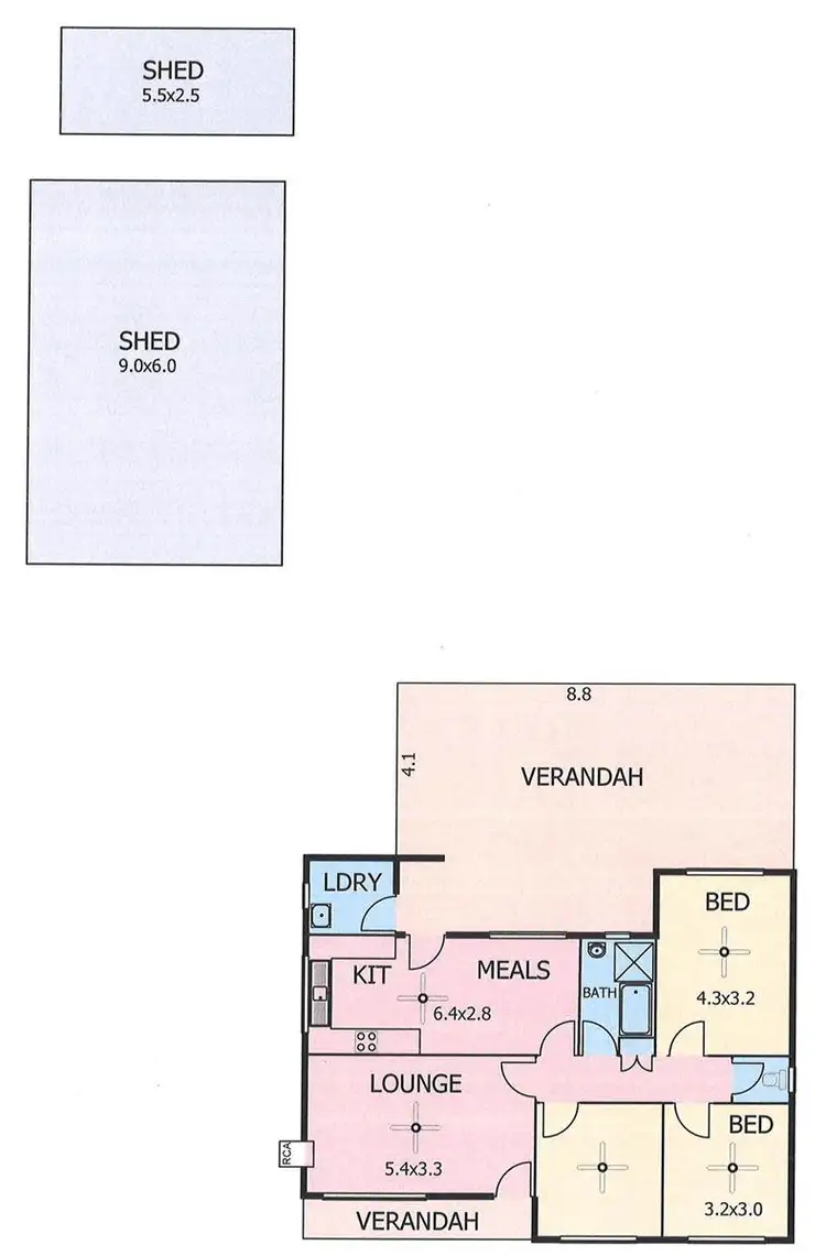 Floorplan of Homely house listing, 37 Leslie Street, Murray Bridge SA 5253