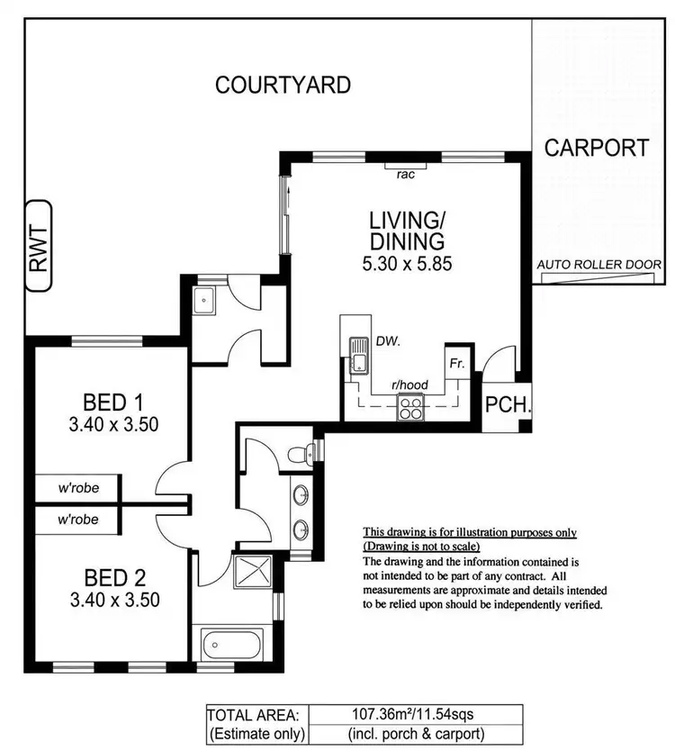 Floorplan of Homely house listing, 450a Morphett Road, Warradale SA 5046
