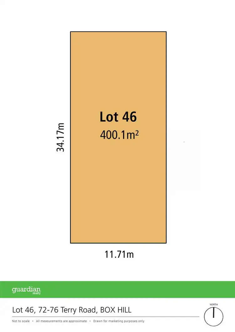 Floorplan of Homely land listing, Lot 46, 72-76 Terry Road, Box Hill NSW 2765