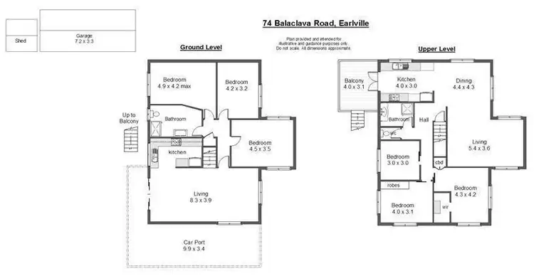 Floorplan of Homely house listing, 74 Balaclava Road, Earlville QLD 4870