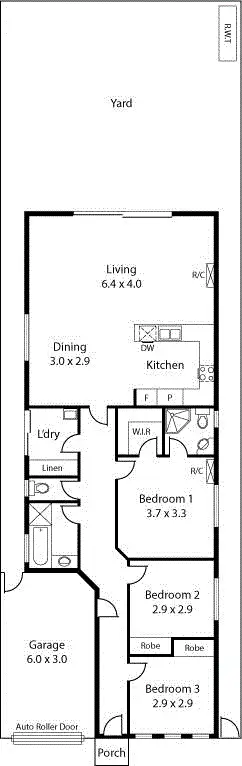 Floorplan of Homely house listing, 3a Southern Terrace, Holden Hill SA 5088