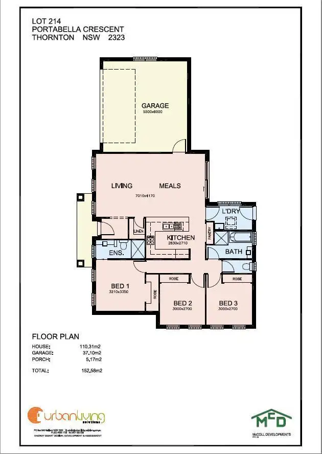 Floorplan of Homely house listing, 30 Portabello Crescent, Thornton NSW 2322