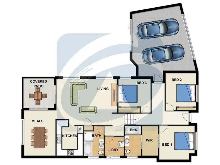 Floorplan of Homely house listing, 8 Rosemont Court, Underwood QLD 4119