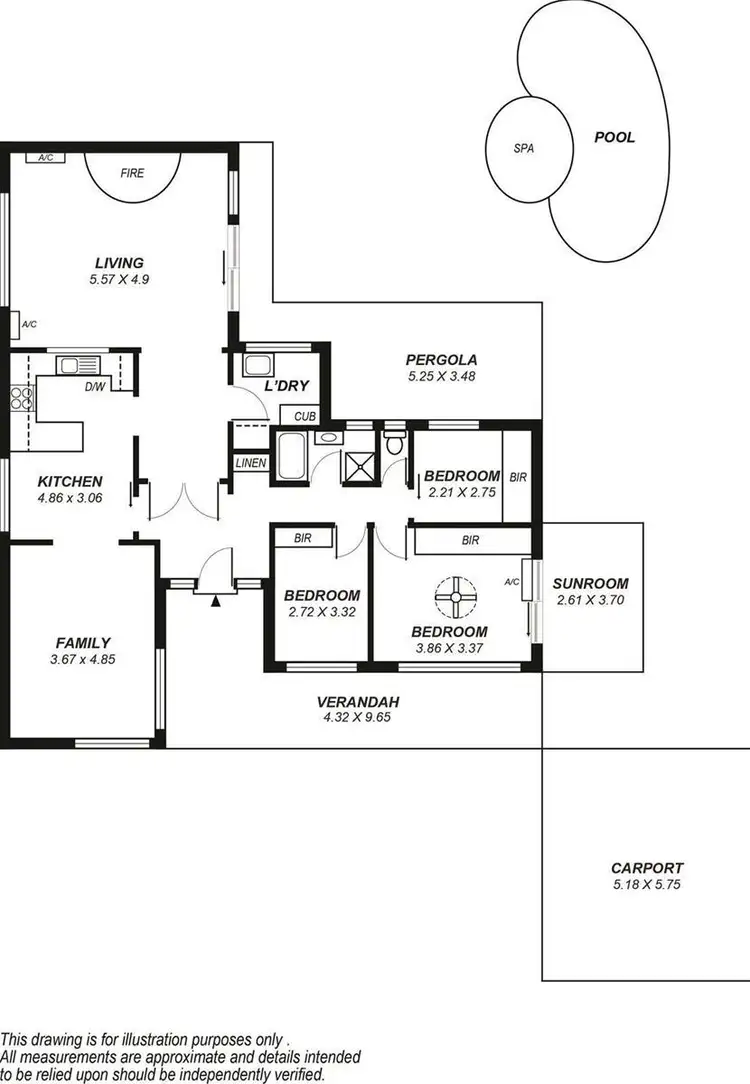 Floorplan of Homely house listing, 31 Ray Avenue, Morphett Vale SA 5162