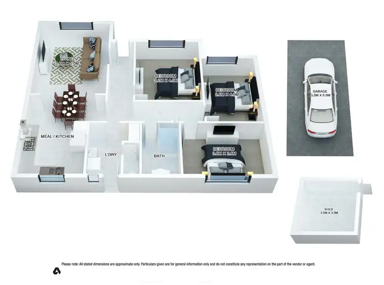 Floorplan of Homely house listing, 8 Soame Street, Deer Park VIC 3023