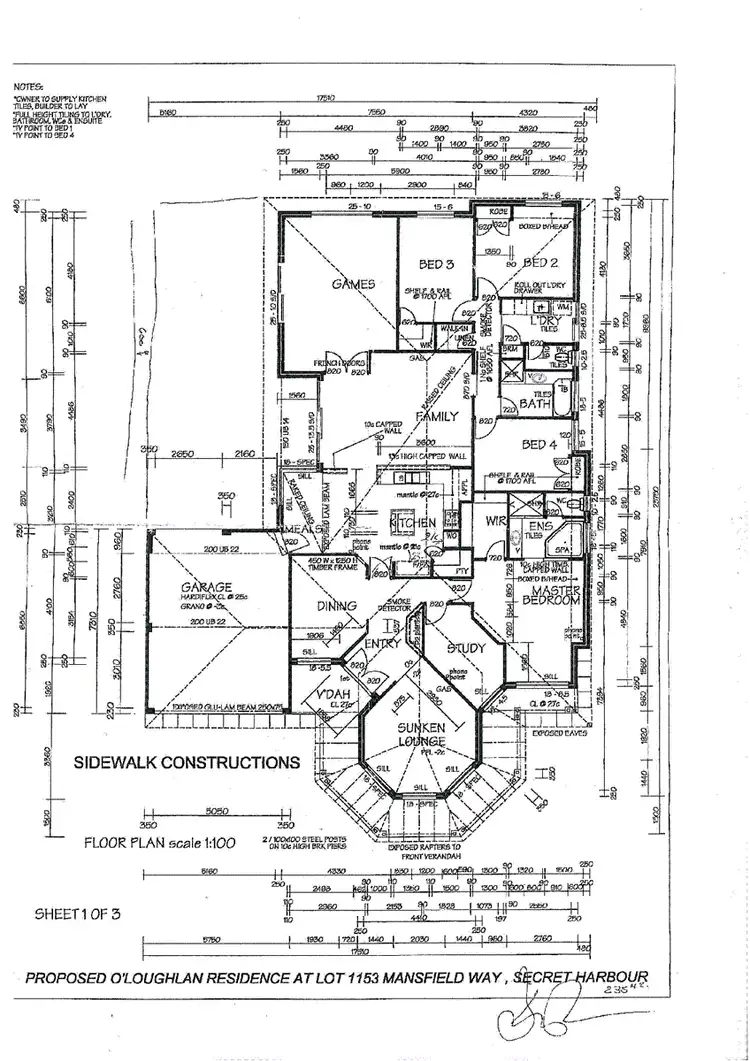 Floorplan of Homely house listing, 7 Mansfield Road, Secret Harbour WA 6173