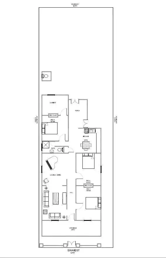 Floorplan of Homely house listing, 30 Swan Street, Hamilton NSW 2303