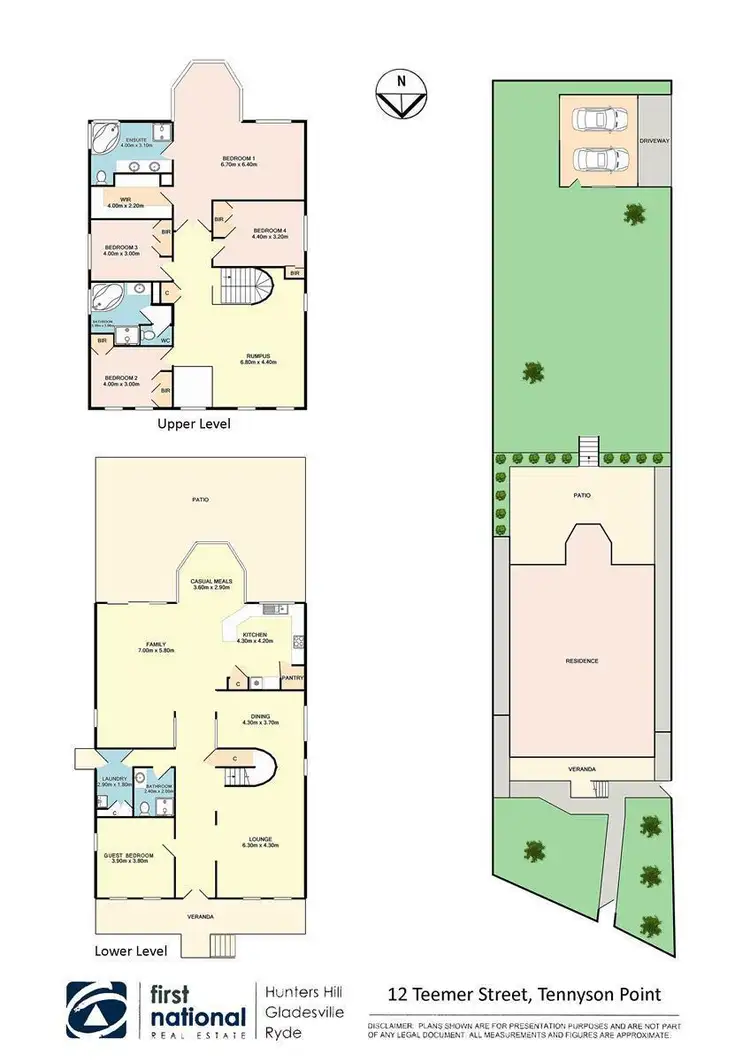 Floorplan of Homely house listing, 12 Teemer Street, Tennyson Point NSW 2111