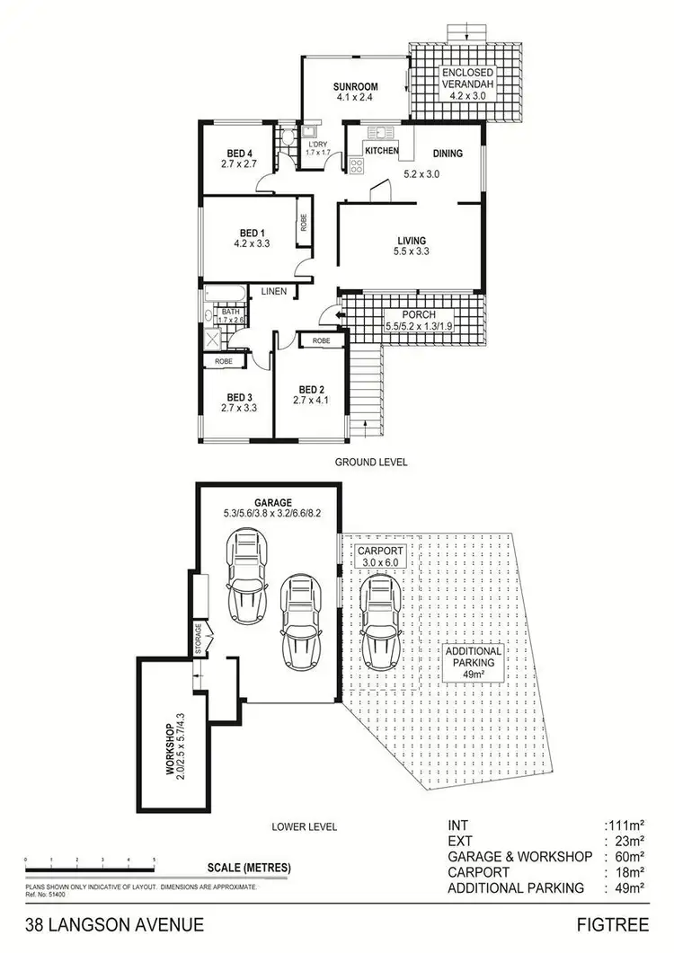 Floorplan of Homely house listing, 38 Langson Avenue, Figtree NSW 2525