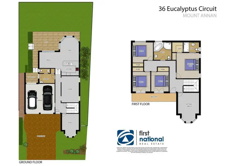 Floorplan of Homely house listing, 36 Eucalyptus Circuit, Mount Annan NSW 2567