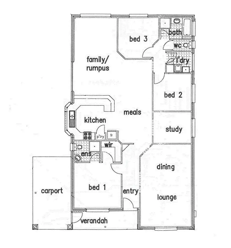 Floorplan of Homely house listing, 26 Richards Road, Willunga SA 5172