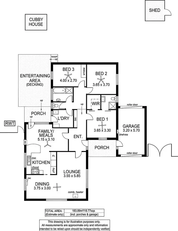 Floorplan of Homely house listing, 4 Intrepid Crescent, Hallett Cove SA 5158