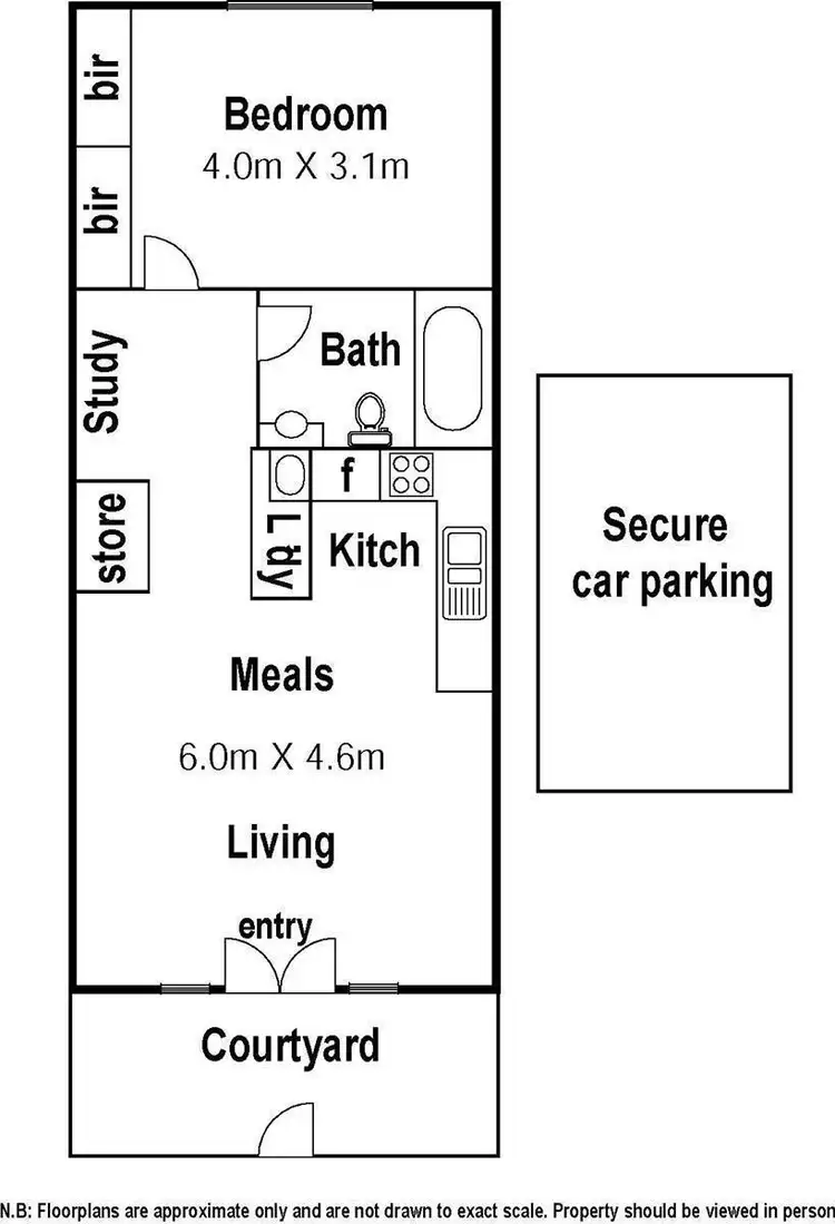 Floorplan of Homely unit listing, 17/250 Sunshine Avenue, Kealba VIC 3021