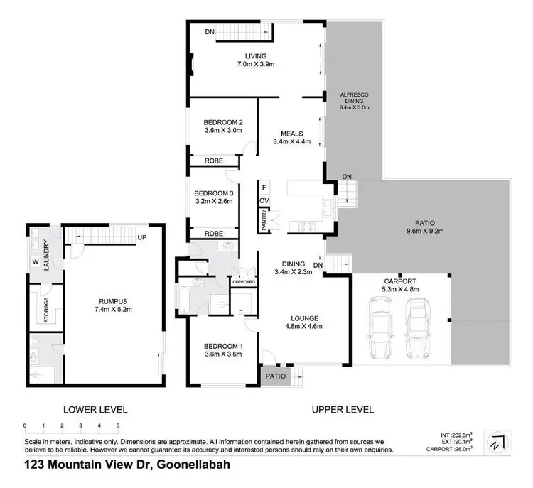 Floorplan of Homely house listing, 123 Mountain View Drive, Goonellabah NSW 2480