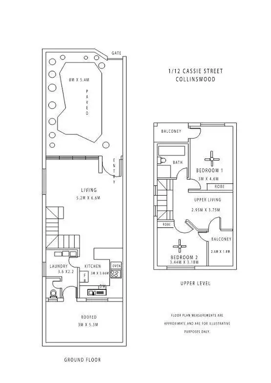 Floorplan of Homely townhouse listing, 1- 12 Cassie Street, Collinswood SA 5081