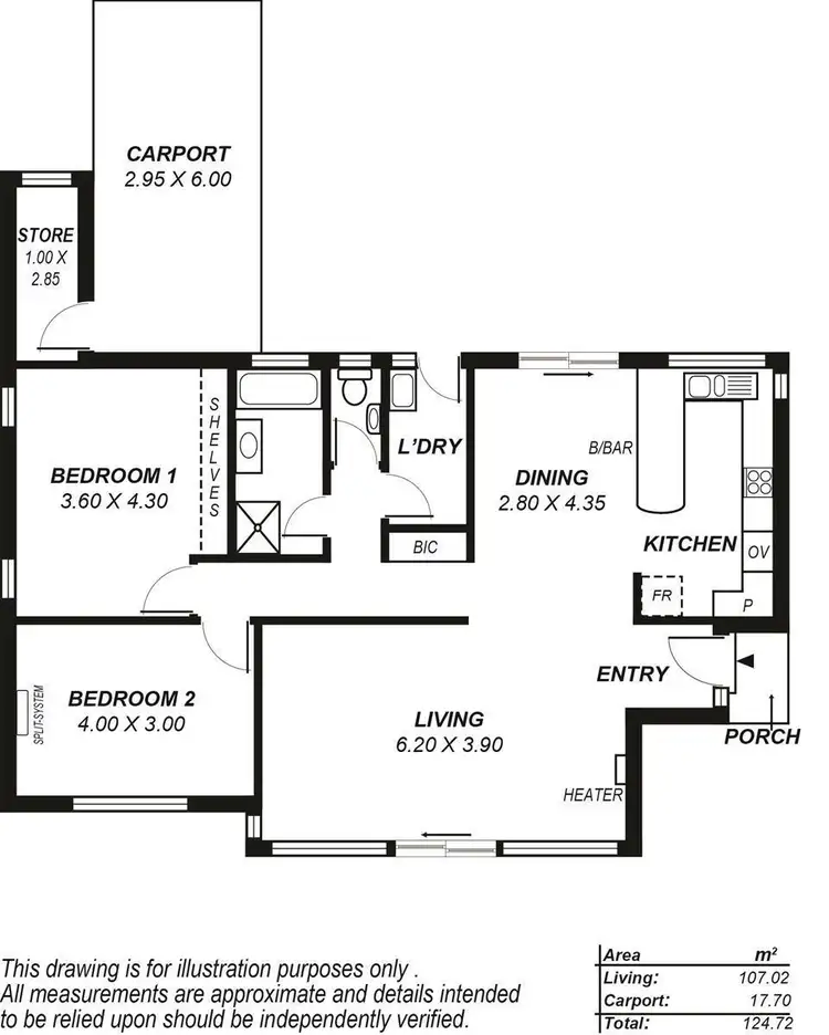 Floorplan of Homely unit listing, 4/12 Braeside Avenue, Magill SA 5072