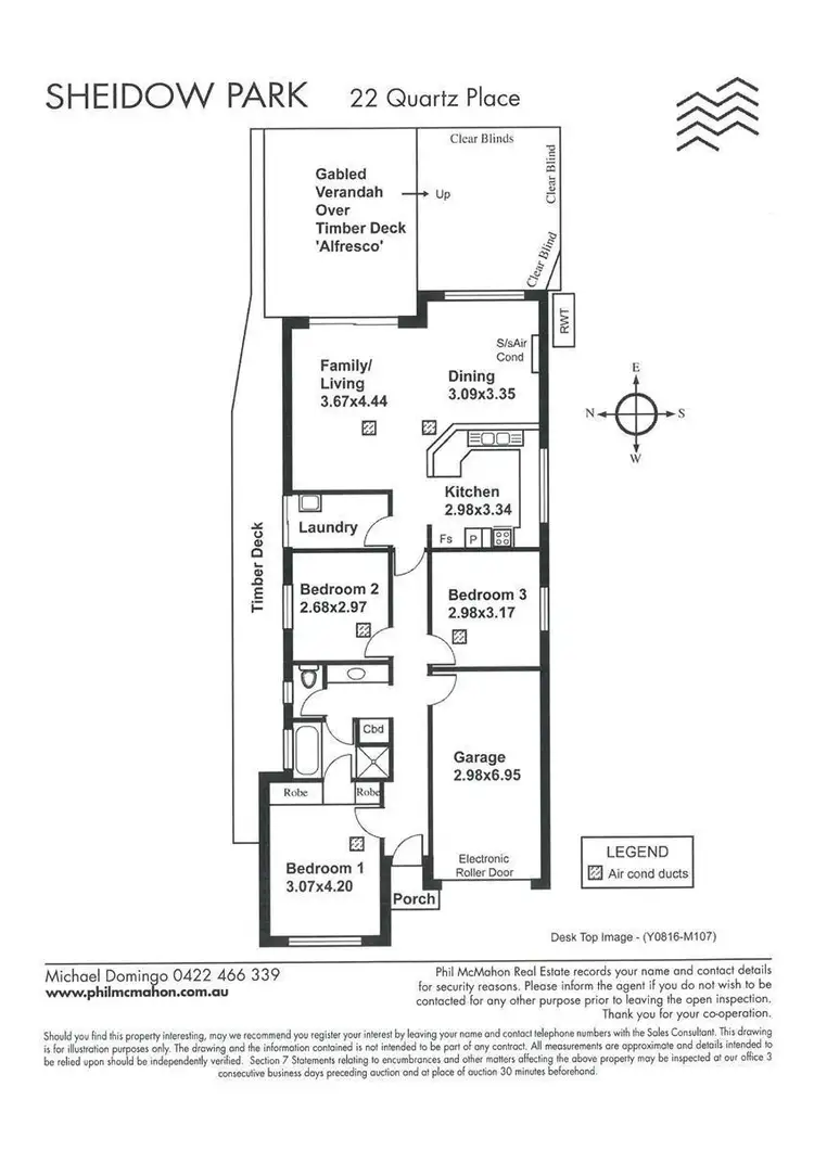 Floorplan of Homely house listing, 22 Quartz Place, Sheidow Park SA 5158