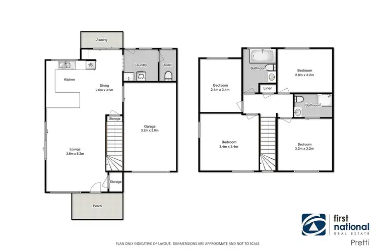 Floorplan of Homely townhouse listing, 8a Owl Place, Green Valley NSW 2168