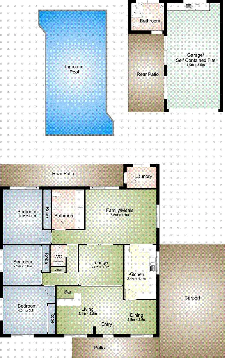 Floorplan of Homely house listing, 4 Gillian Close, Kotara South NSW 2289