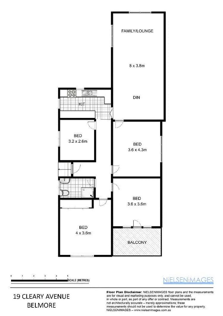Floorplan of Homely house listing, 19 Cleary Avenue, Belmore NSW 2192